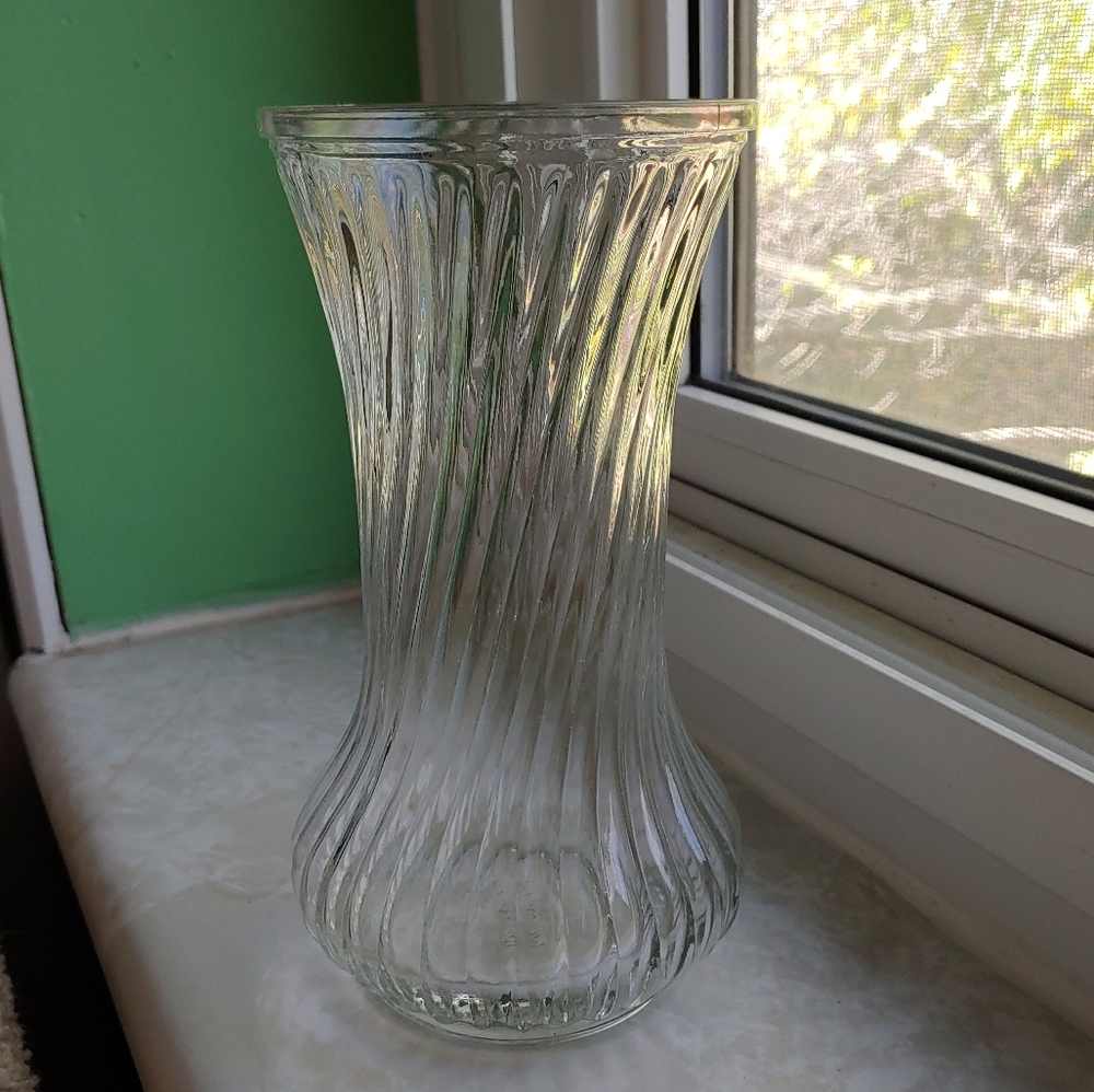 Clear Glass Vase